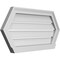 Ekena Millwork Half Round Surface Mount PVC Gable Vent: Functional, w/ 2"W x 2"P Brickmould Sill Frame, 30"W x 15"H GVPHR30X1503SF - alternate 3
